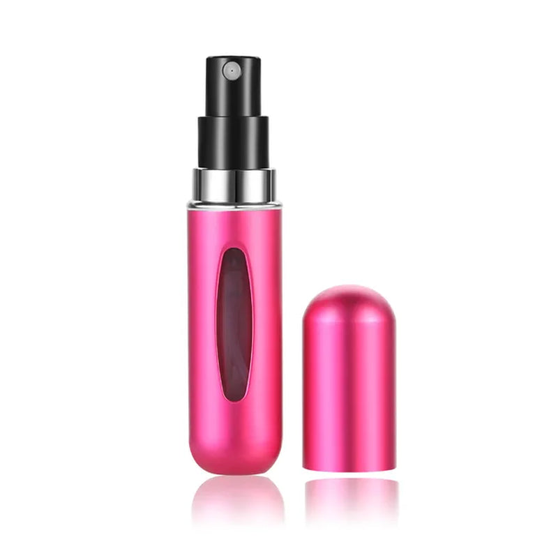 5Ml Traveling Perfume Atomizer Portable Liquid Container for Cosmetics Mini Metal Aluminum Pump Spray Empty Bottle Refillable