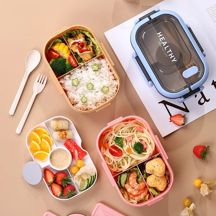 1200ML Double Layer Lunch Box 