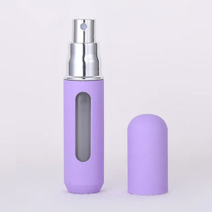 5Ml Traveling Perfume Atomizer Portable Liquid Container for Cosmetics Mini Metal Aluminum Pump Spray Empty Bottle Refillable