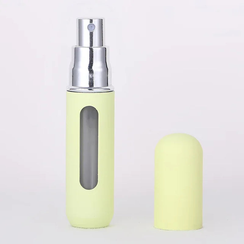 5Ml Traveling Perfume Atomizer Portable Liquid Container for Cosmetics Mini Metal Aluminum Pump Spray Empty Bottle Refillable