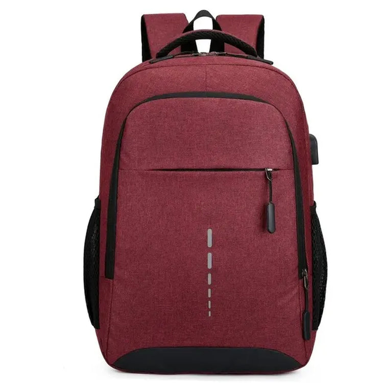 Mens Backpack Largecapacity Simple Fashion Travel Female Student Computerbag