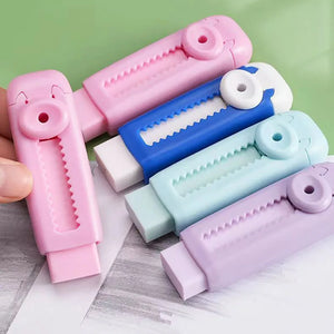 Creative Push Pull Eraser for School