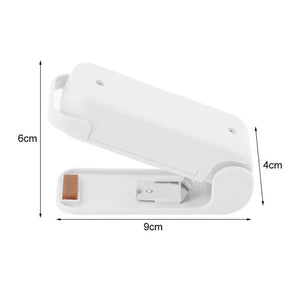 Portable Mini Heat Sealer for Food Packaging