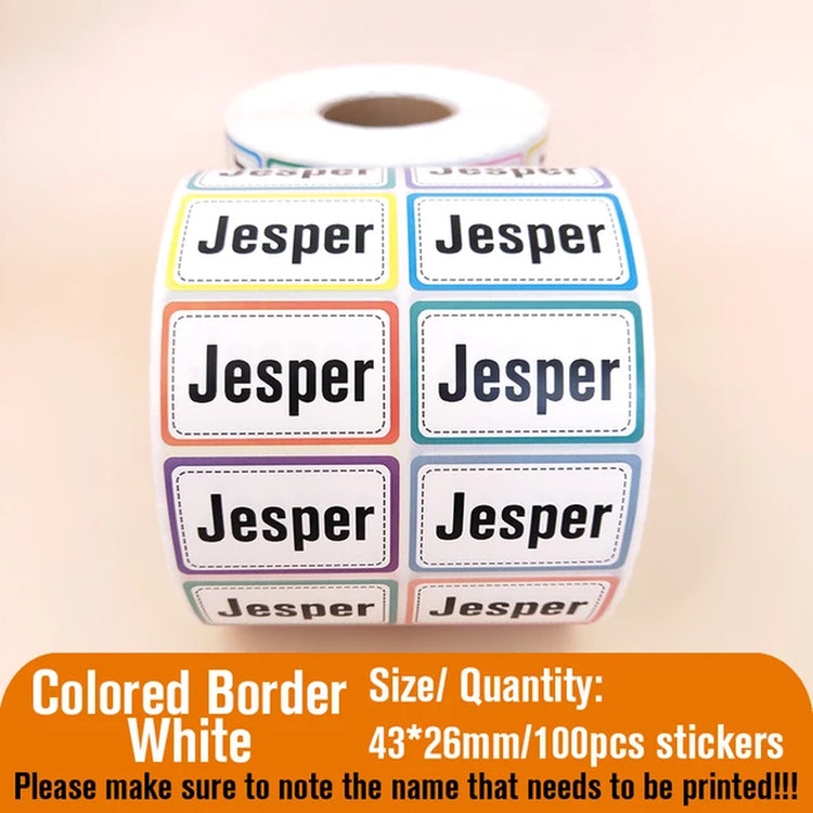 Name Tag Sticker 