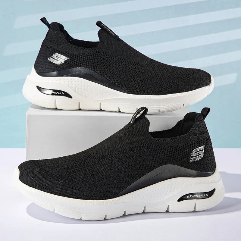 Casual Sneaker for Men Outdoor Comfortable Men'S Sports Sneakers Breathable Fashion Slip-On Mans Shoes Spring Summer Main Push