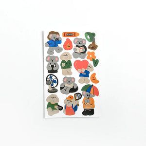 1Pc Animal Stickers School