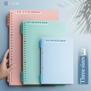 4Pcs Loose-Leaf NoteBooks 