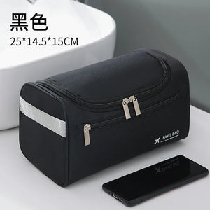 Large Travel Cosmetic Bag for Women Leather Makeup Organizer Female Toiletry Kit Bags Make up Case Storage Pouch Luxury Lady Box