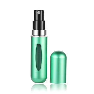 5Ml Traveling Perfume Atomizer Portable Liquid Container for Cosmetics Mini Metal Aluminum Pump Spray Empty Bottle Refillable