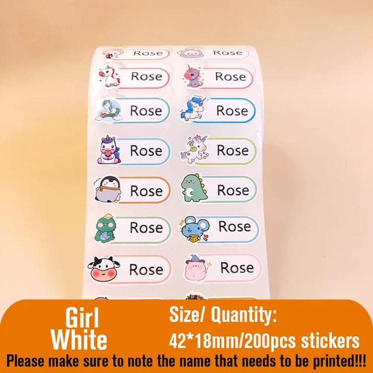 Name Tag Sticker 