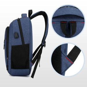 Mens Backpack Largecapacity Simple Fashion Travel Female Student Computerbag