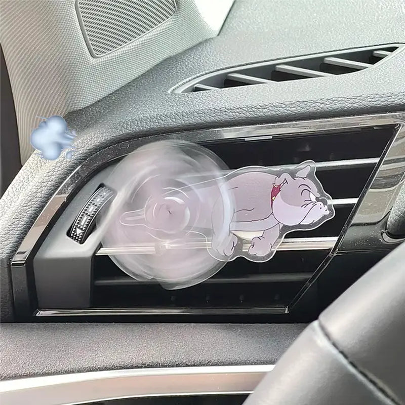 Kawaii Anime Cats and Mice Tom Jerry Car Air Conditioning Ornaments Car Air Outlet Interior Decoration Cute Cartoon Toys for Kid