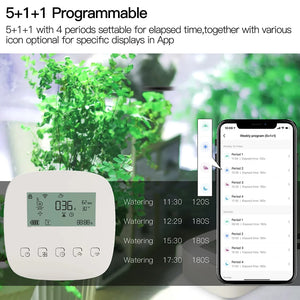 Wifi Tuya Smart Watering Machine Automatic Micro-Drip Irrigation System Plants Controller System Irrigation Tool Alexa Google