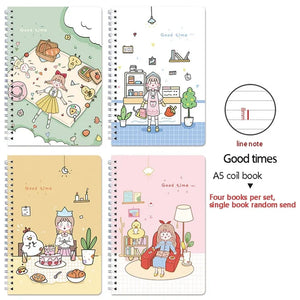 CHEN LIN Little Fresh A5 Loose-Leaf Notebook 