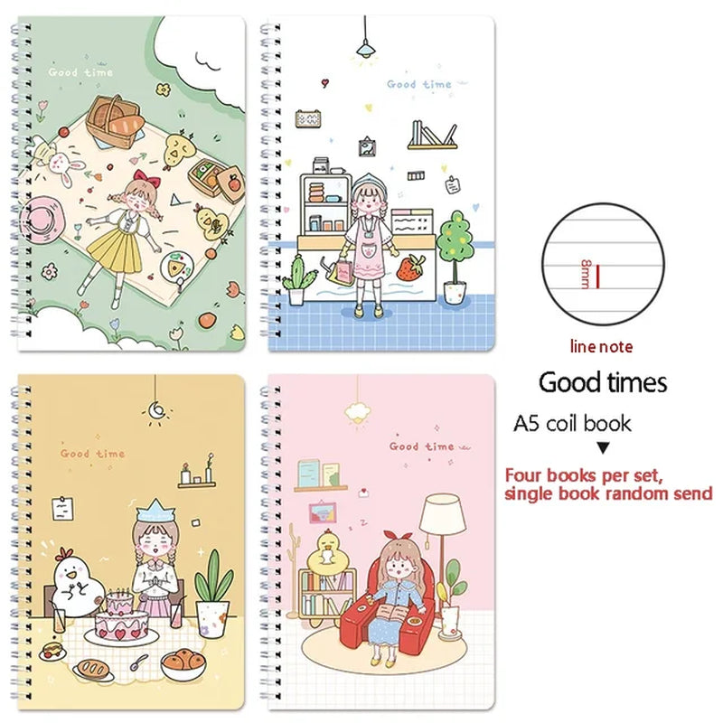 CHEN LIN Little Fresh A5 Loose-Leaf Notebook 