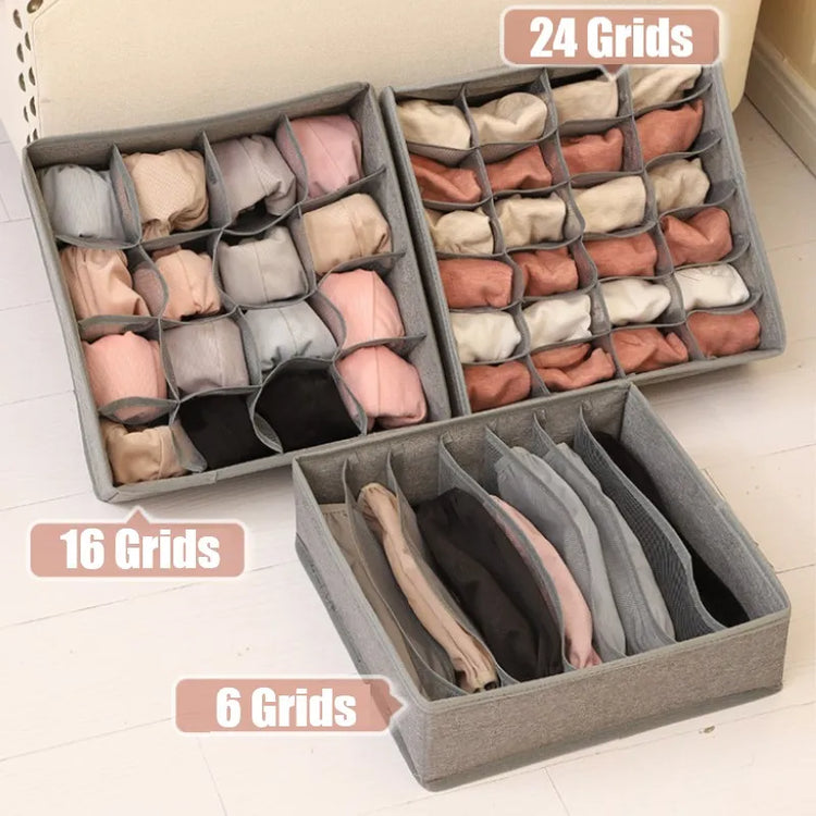 Socks Organizer Underwear Bra Storage Box Cabinet Drawer Organizer for Clothes Ties Wardrobe Clothes Organizer Cabinet Separator