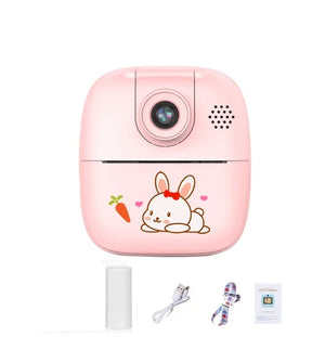 "Smart Instant Print Dual Lens Kids Camera - Perfect Birthday Gift!"