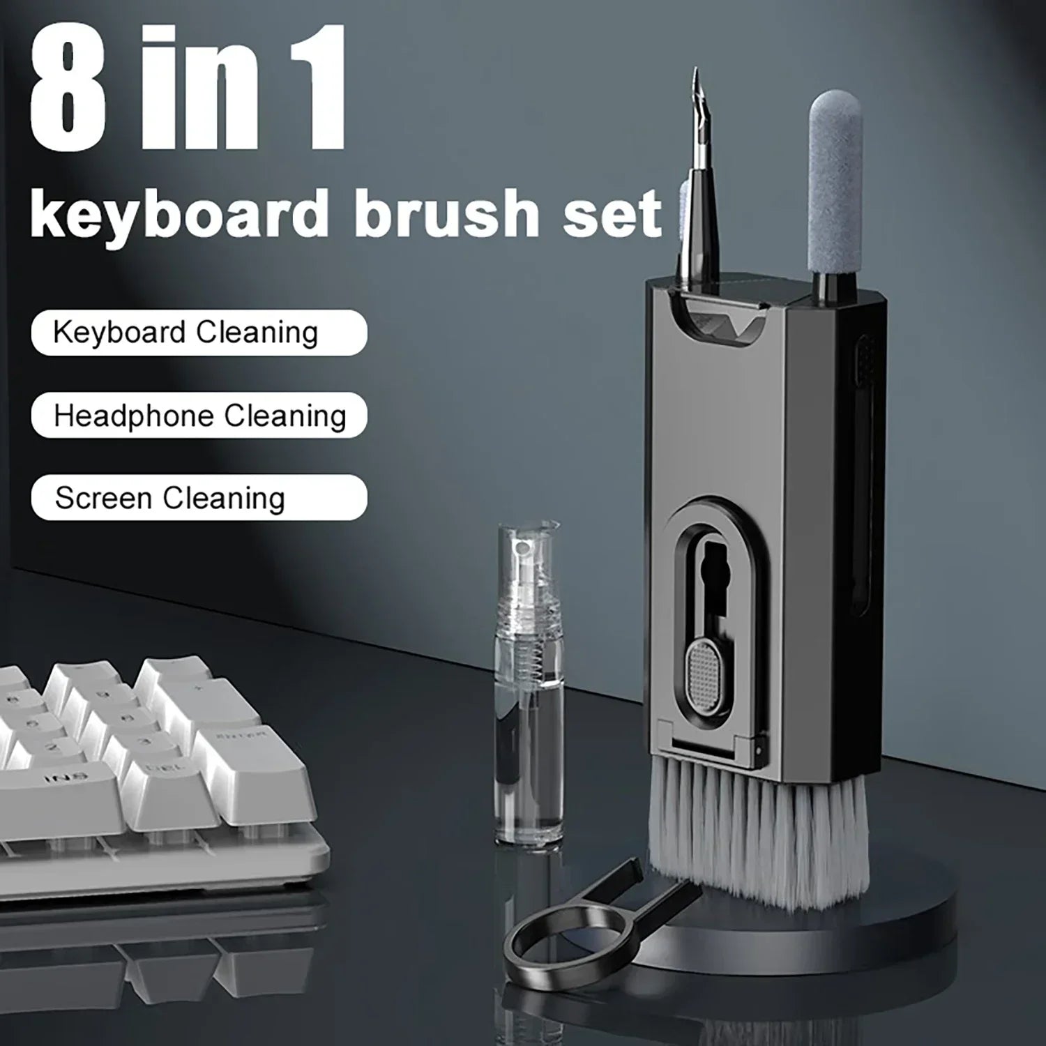 8-in-1 Cleaning Kit for Sparkling Devices - Tech Cleaning Essentials