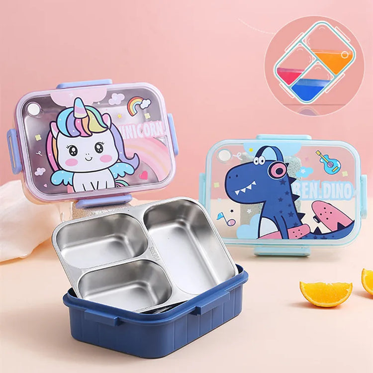 800Ml Lunch Box with Spoon 