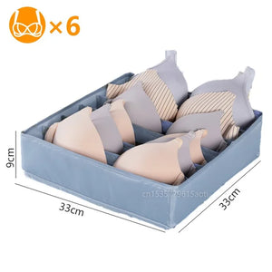 Socks Organizer Underwear Bra Storage Box Cabinet Drawer Organizer for Clothes Ties Wardrobe Clothes Organizer Cabinet Separator