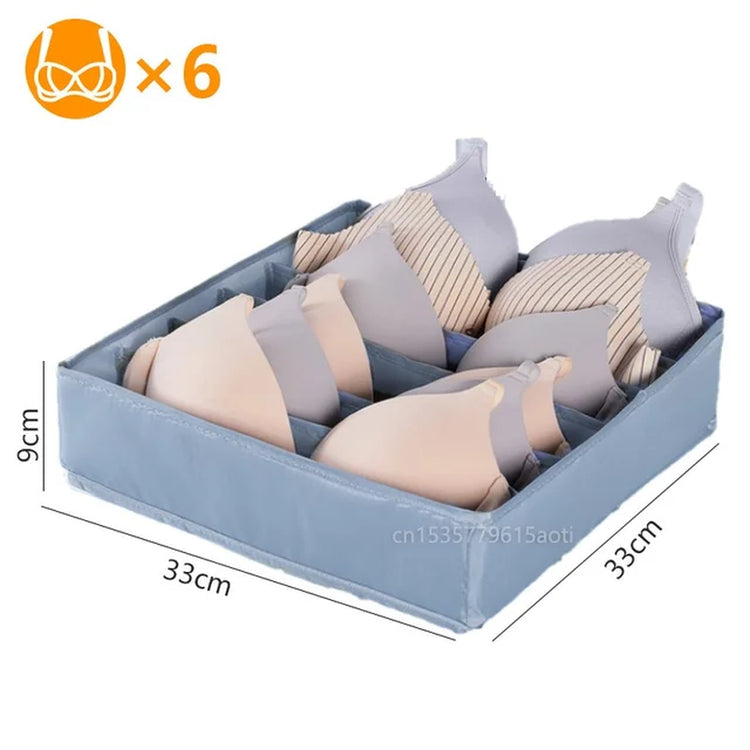 Socks Organizer Underwear Bra Storage Box Cabinet Drawer Organizer for Clothes Ties Wardrobe Clothes Organizer Cabinet Separator