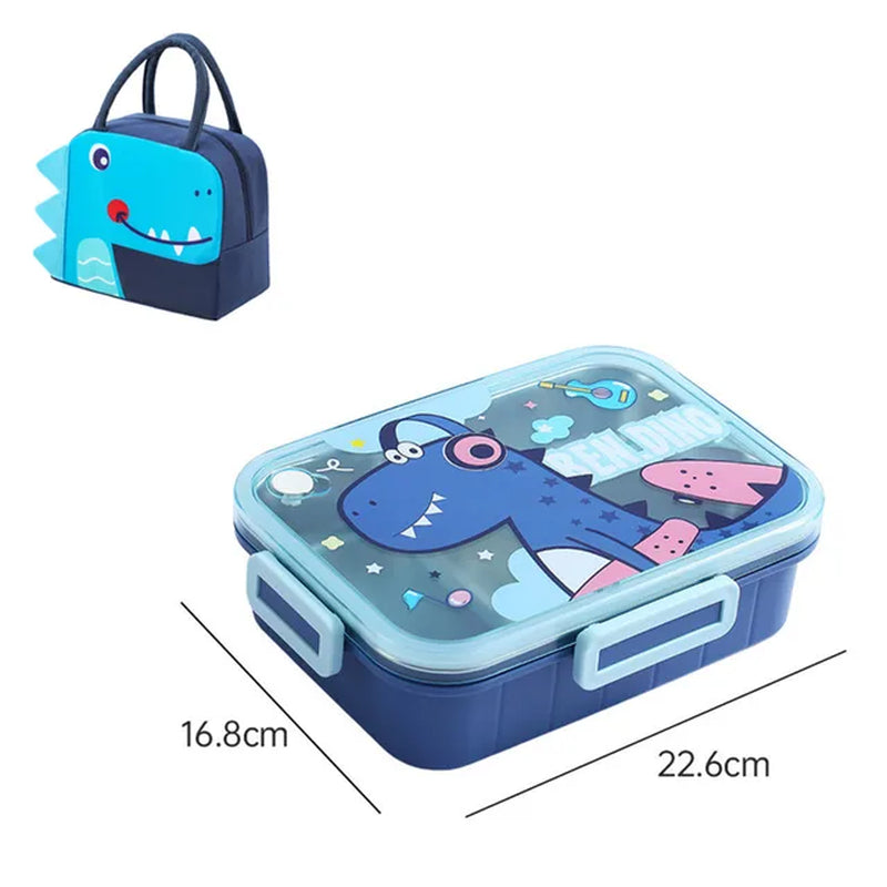 800Ml Lunch Box with Spoon 