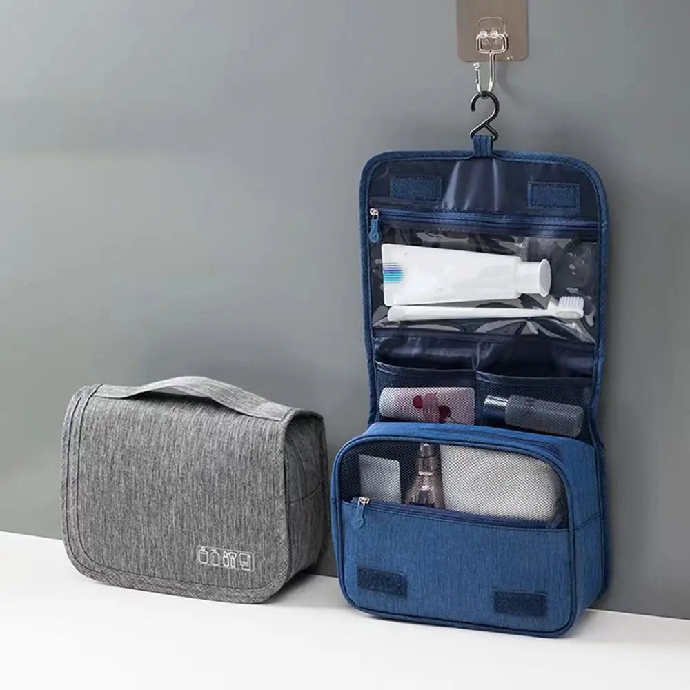 Professional Travel Cosmetic Bag with Hanging Toiletries Organizer