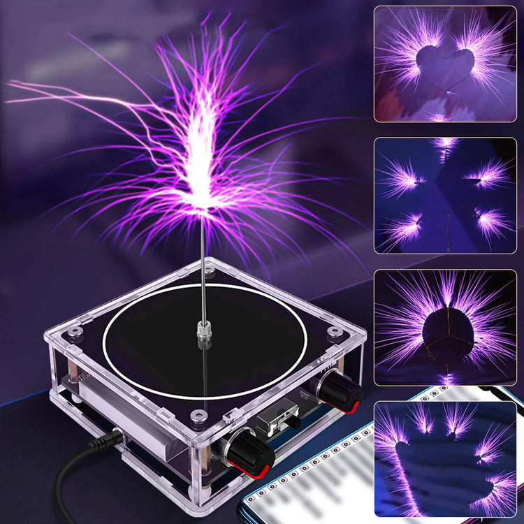 "Zap Your Way to Musical Enlightenment with the Tesla Coil Lightning Toy!"