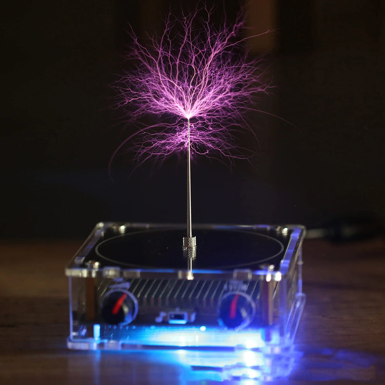 "Zap Your Way to Musical Enlightenment with the Tesla Coil Lightning Toy!"