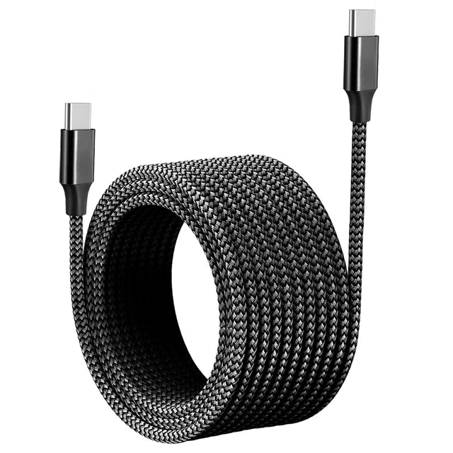 Type-C to Type-C PD 60W Fast Charging Cable - 3M/5M/8M/10M 