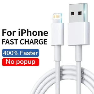 "20W PD Fast Charger Cable for Apple iPhone and iPad - Lightning Data Sync Line"