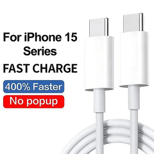 "20W PD Fast Charger Cable for Apple iPhone and iPad - Lightning Data Sync Line"