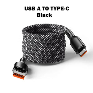 100W Magnetic USB A/USB C to Type C Fast Charging Cable