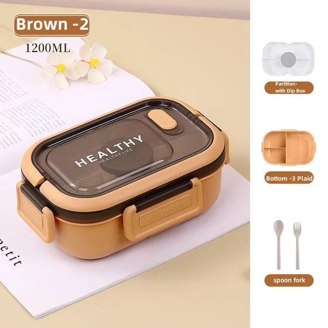 1200ML Double Layer Lunch Box 