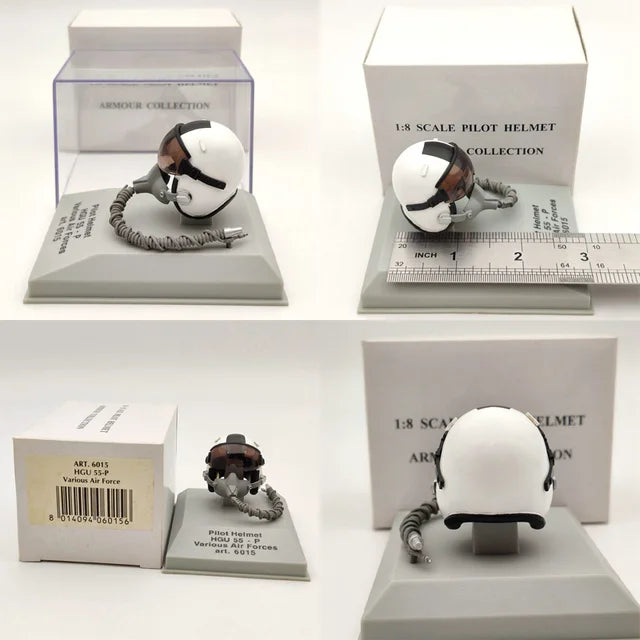 CDC Armour Mint 1/8 Scale Pilot Helmet HGU 26P/33P/55P/MK 10/Gueneau 316/APH 6B Diecast Models Toys Collection Gift