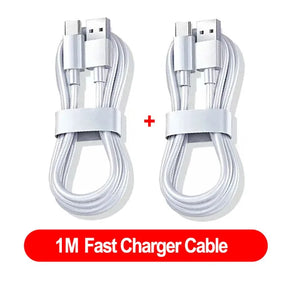 10A 100W Type C Fast Charging Cable for Samsung, Huawei, Xiaomi, Redmi - Pack of 2-3