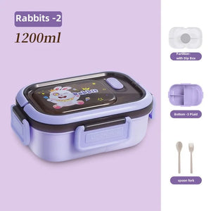 1200ML Double Layer Lunch Box 