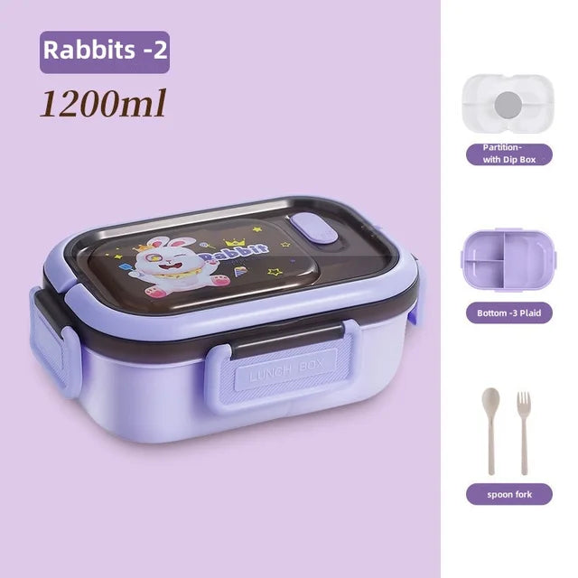 1200ML Double Layer Lunch Box 