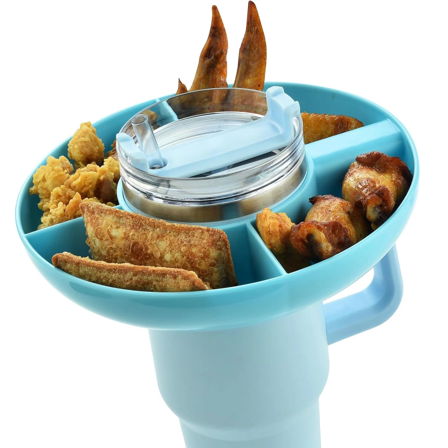  Tumbler Snack Bowl - Convenient Snack Storage Solution for 1.18 Liters Size