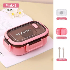 1200ML Double Layer Lunch Box 