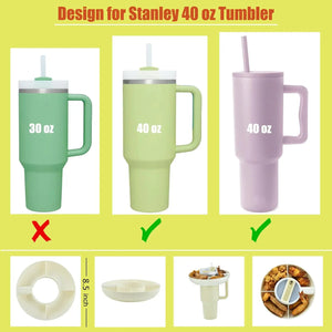  Tumbler Snack Bowl - Convenient Snack Storage Solution for 1.18 Liters Size