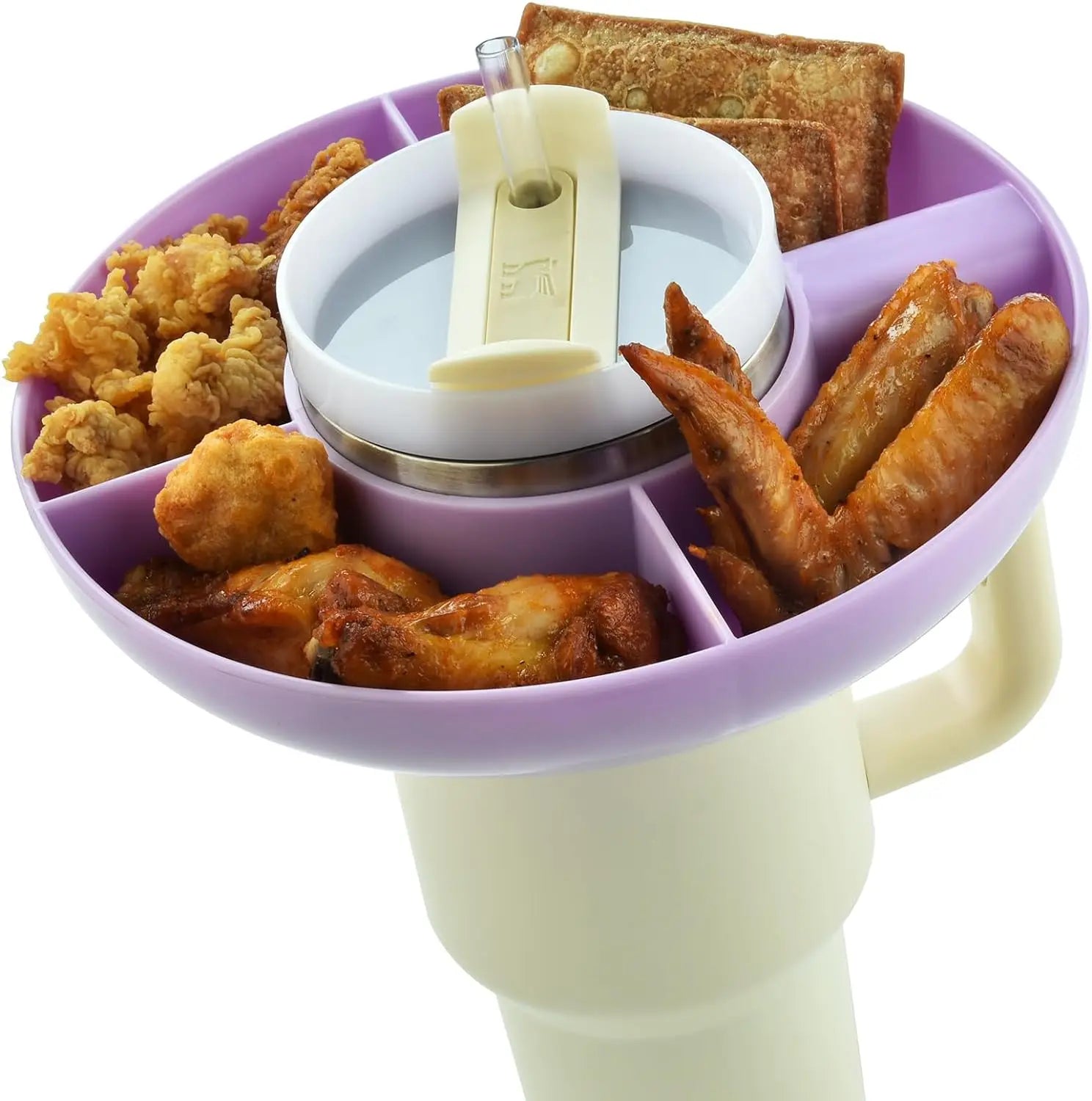  Tumbler Snack Bowl - Convenient Snack Storage Solution for 1.18 Liters Size