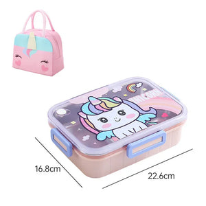 800Ml Lunch Box with Spoon 