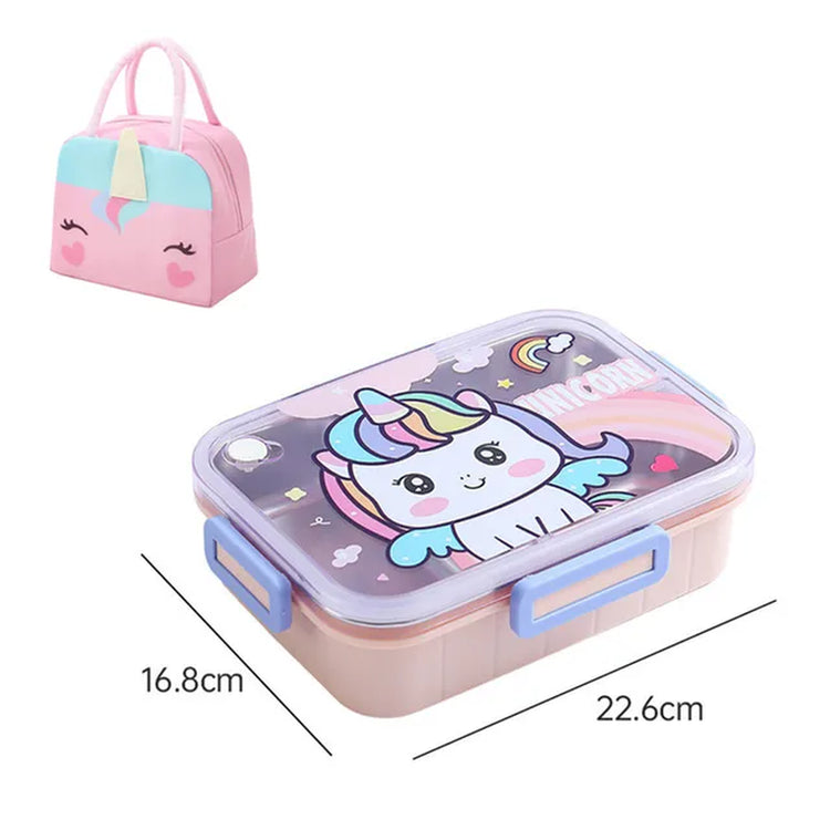 800Ml Lunch Box with Spoon 