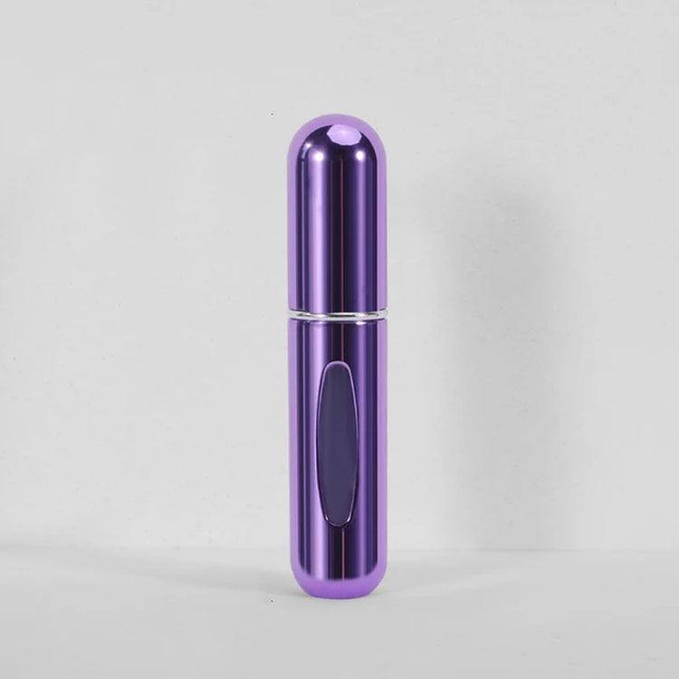 5Ml Traveling Perfume Atomizer Portable Liquid Container for Cosmetics Mini Metal Aluminum Pump Spray Empty Bottle Refillable