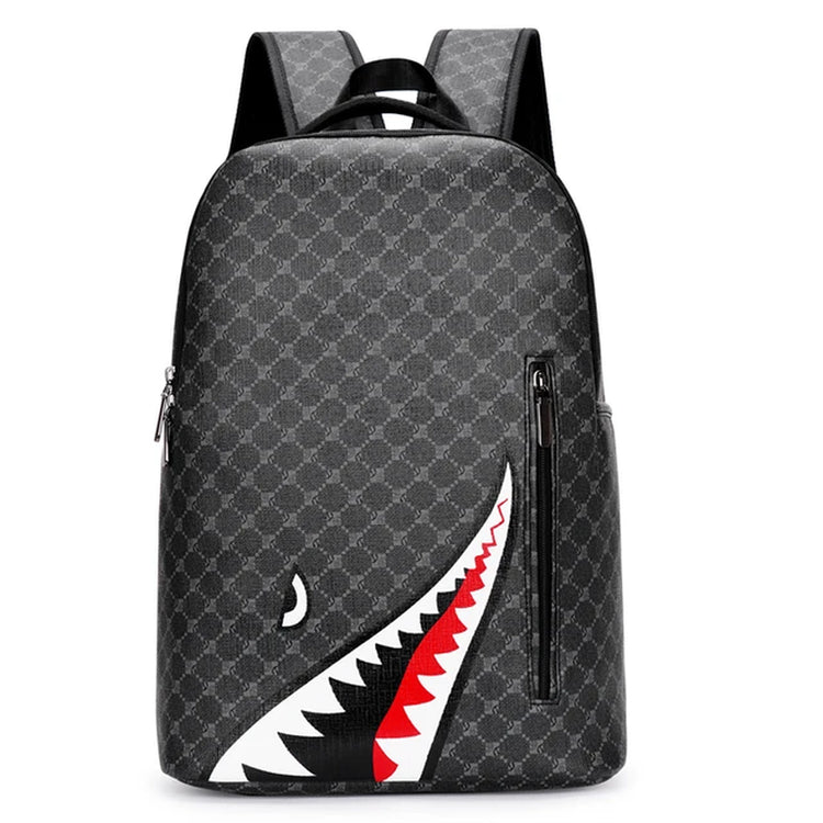 Plaid Backpack for High School or College