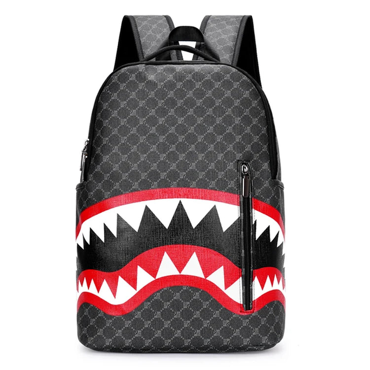 Plaid Backpack for High School or College