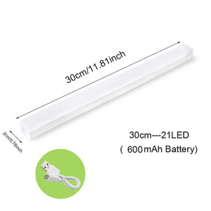 Leds under Cabinet Night Light USB Rechargeable Motion Sensor Closet Light Kitchen Bedroom Lighting Wall Lamp