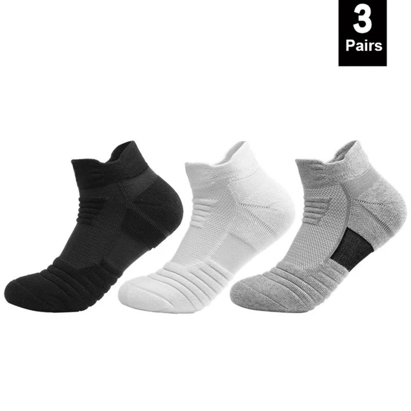 Anti-Slip Football Socks Men Women Cotton Sock Short Long Tube Soccer Basketball Sport Socks Breathable Deodorous Socks 39-45