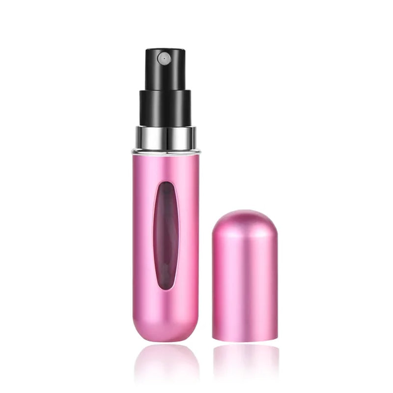 5Ml Traveling Perfume Atomizer Portable Liquid Container for Cosmetics Mini Metal Aluminum Pump Spray Empty Bottle Refillable